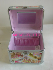 Niestandardowe duże aluminiowe walizki kosmetyczne 4 mm MDF, panel PCV I 220 * 150 * 180 mm