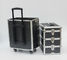 Aluminiowa walizka narzędziowa o dużej pojemności 370 X 245 X 780 mm z wózkiem