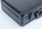 Trwała czarna aluminiowa walizka narzędziowa z wkładką z pianki EPE