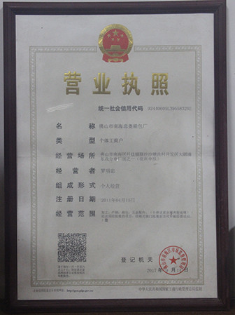 Chiny MSAC CO.,LTD Certyfikaty